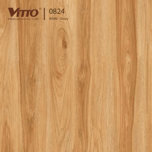 Gạch lát nền Vitto 80x80 0824 (Màu nâu gỗ)