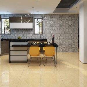 Gạch lát nền Vitto 60x60 8018 (Màu vàng đất)