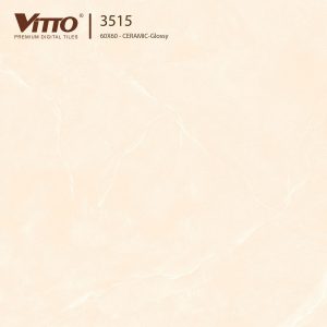 Gạch lát nền Vitto 60x60 3515 (Màu cam sữa)