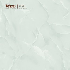 Gạch lát nền Vitto 60x60 3503 (Màu trắng xanh ngọc)