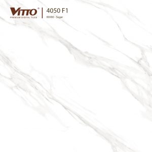 Gạch lát nền Vitto 80x80 4050F1 (Màu trắng khói)
