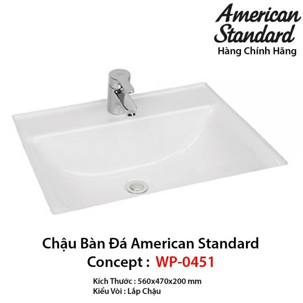 hình ảnh Chậu rửa mặt American WP-0451