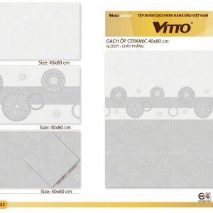 Phối cảnh Gạch ốp tường vitto 30x60 1131-1133