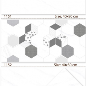 Phối cảnh Gạch ốp tường vitto 40x80 1152