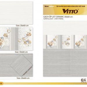 Phối cảnh Gạch ốp tường Vitto 30x60 2567