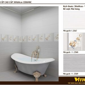 Phối cảnh Gạch ốp tường Vitto 30x60 2568