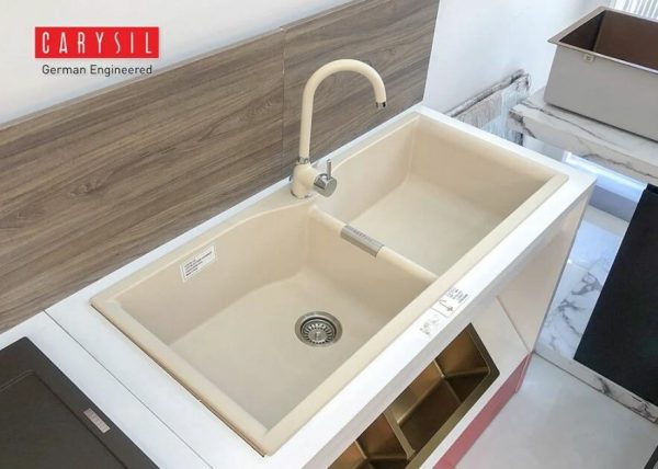 Chậu rửa bát đá nhân tạo Carysil LAC1-18