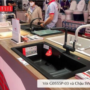 Vòi rửa bát Carysil G-0555P-03