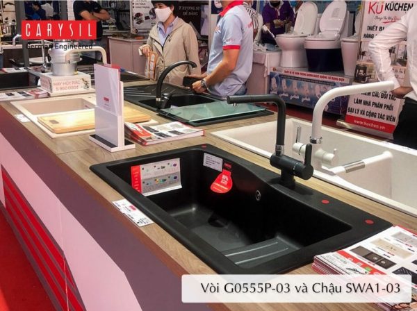 Vòi rửa bát Carysil G-0555P-03