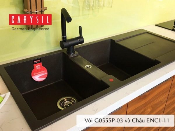 Vòi rửa bát Carysil G-0555P-03