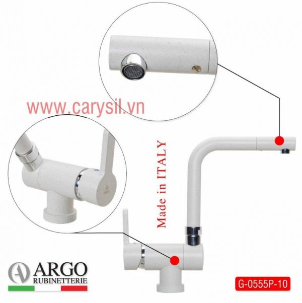 Vòi rửa bát Carysil G-0555P-10 