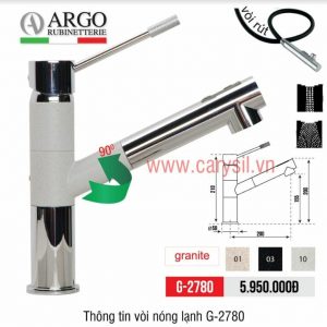 Vòi rửa bát Carysil G2780-03