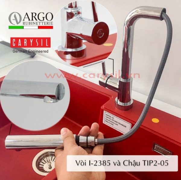 Vòi rửa bát Carysil I-2385