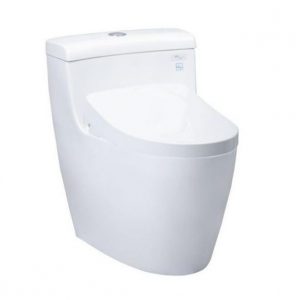 Bồn cầu TOTO một khối nắp điện tử MS636CDRW12