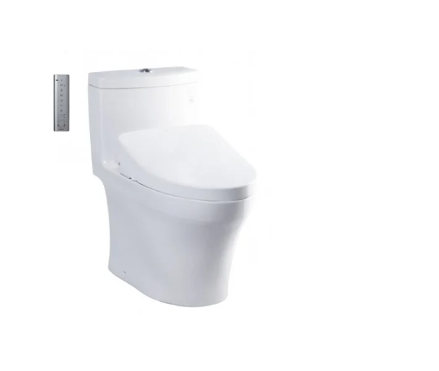 Bồn cầu 1 khối TOTO MS889CDRW12 kết hợp Washlet