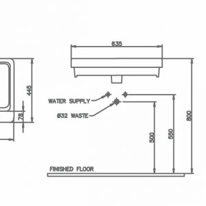 Chậu rửa mặt Nahm NAAN SVW2860650AN01