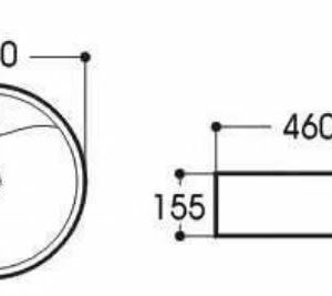 Chậu rửa mặt Tokado C336