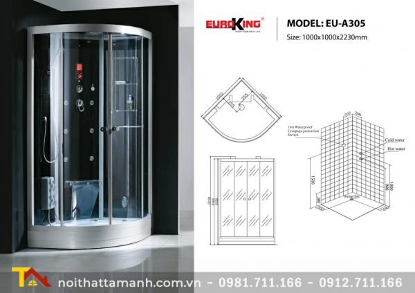 Phòng xông hơi Eroking EU–A305