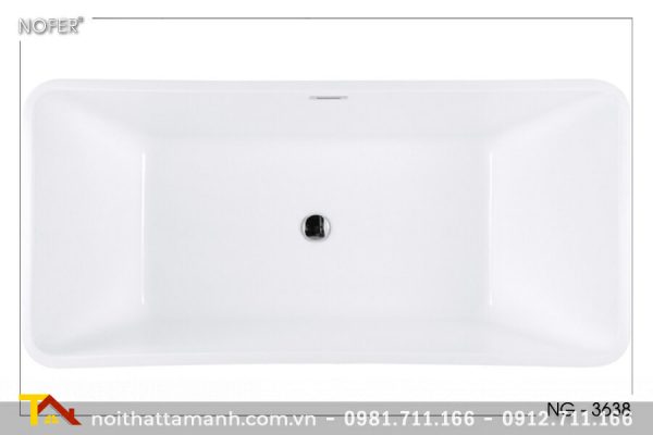 Bồn tắm Euroking NG-3638/3638PLUS (màu trắng)