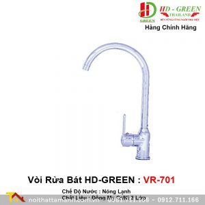 Vòi Rửa Bát HD GREEN VR-701