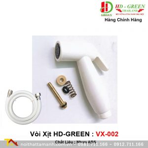 Vòi Xịt Toilet HD Green VX-002