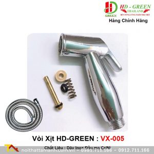 Vòi Xịt Toilet HD Green VX-005