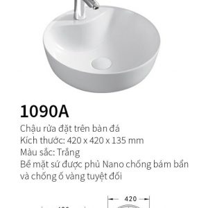 Chậu rửa mặt Lavabo Đặt Bàn Kolni 1090A