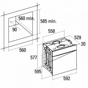 Lò nướng Nodor D 7008 DT X