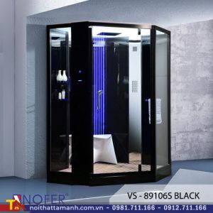 Phòng xông hơi NOFER VS-89106S (màu đen)