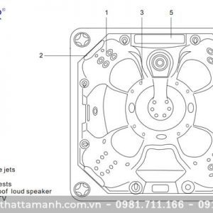 Bồn tắm Massage Nofer SPA-029