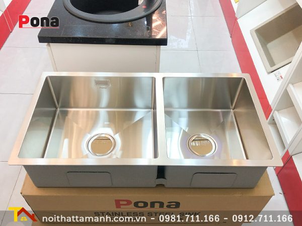 Chậu rửa bát PONA PNI1-8745 (inox)