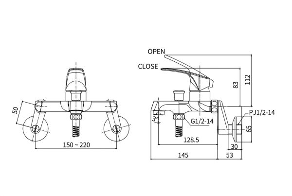 Sen tắm nóng lạnh Amy AM 3000