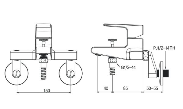 Sen tắm nóng lạnh Amy AM 8000 N