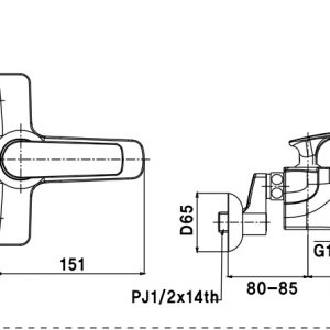 Sen tắm nóng lạnh Amy AM 9000