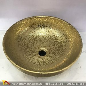 Chậu lavabo sứ nghệ thuật Gia Mỹ 806