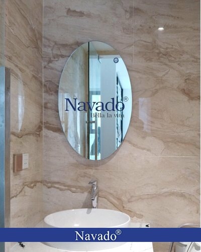Gương phòng tắm Navado NAV105B 50x70 cm