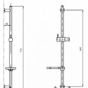 Cần trượt sen cây Royal RLE820