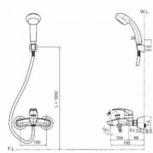 Sen tắm nhiệt độ Royal RBSD00