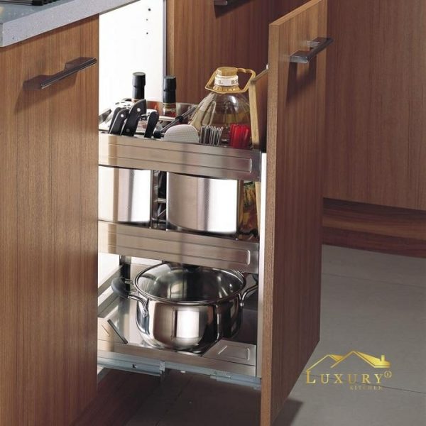 Giá đựng gia vị, chai lọ, dao thớt inox hộp Luxury LH.350