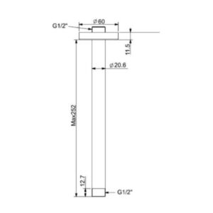 Bản vẽ Phụ kiện phòng tắm American FFAS9908