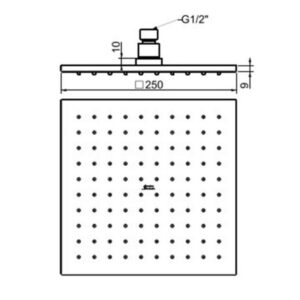 Bản vẽ Phụ kiện phòng tắm American FFASS038