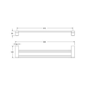 Bản vẽ Phụ kiện phòng tắm American K-1394