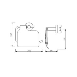 Bản vẽ Phụ kiện phòng tắm American K-2801-43-N