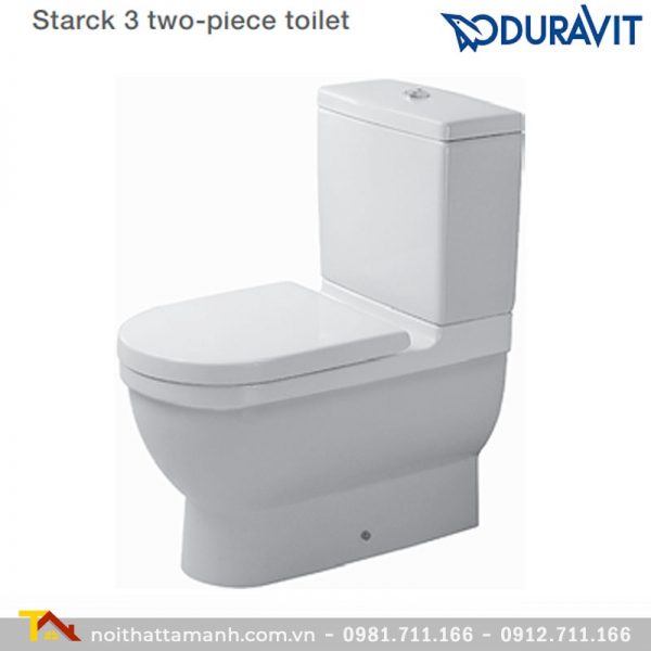 Bồn cầu hai khối DURAVIT Starck 3