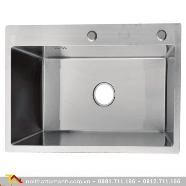 Chậu rửa bát 1 hố HCG 68/45 inox 304