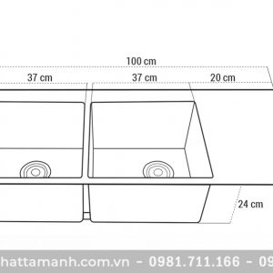 Chậu rửa bát Roslerer RL01-10045