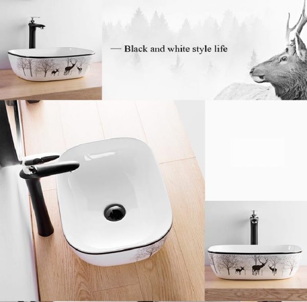 Chậu rửa mặt Lavabo RANOX RN204