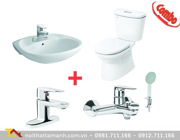 Combo Inax C-306VA+L-284V+LFV-1111S+BFV-1113S-7C