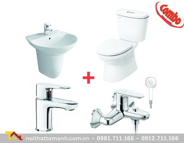 Combo Inax C-306VA+L-285V+LFV-1112S+BFV-1113S-8C
