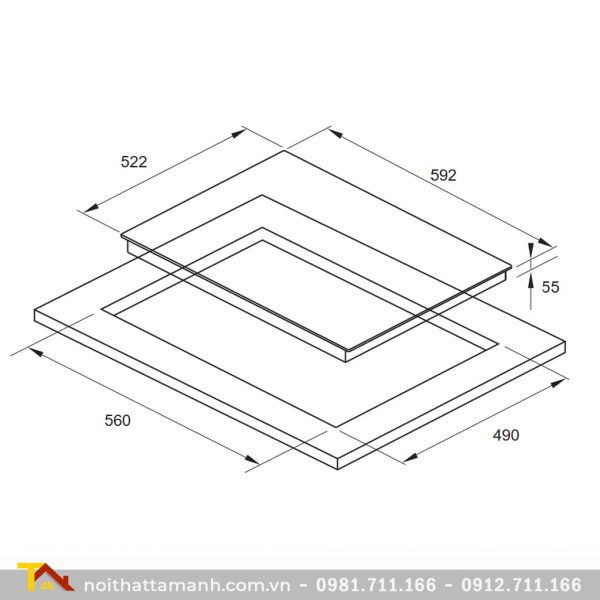 Bếp từ Fagor 3IF-72A1S